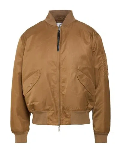 Spiewak Man Jacket Camel Size L Polyamide In Brown