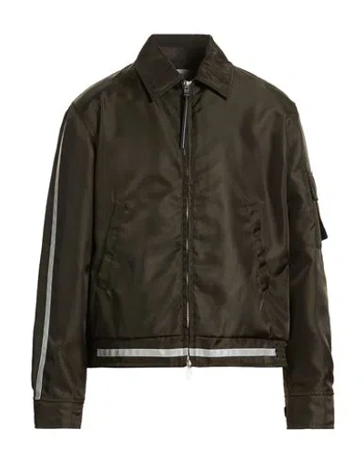 Spiewak Man Jacket Dark Green Size L Nylon In Black