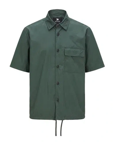 Spiewak Man Jacket Dark Green Size L Nylon In Transparent