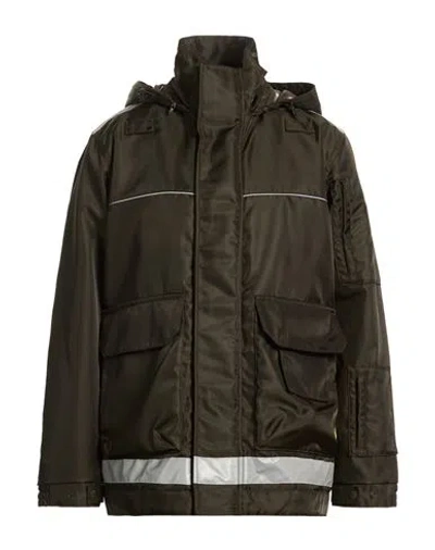 Spiewak Man Jacket Military Green Size L Nylon In Multi