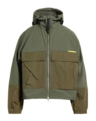 Spiewak Man Jacket Military Green Size L Polyester