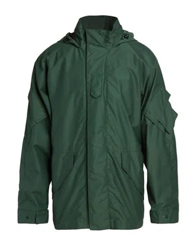 Spiewak Man Jacket Military Green Size L Recycled Polyamide, Organic Cotton