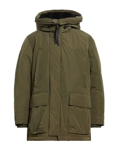 Spiewak Man Jacket Military Green Size S Polyamide