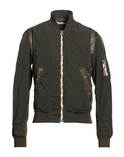 Spiewak Man Jacket Military Green Size Xxl Polyethylene, Nylon