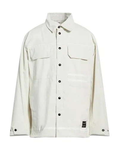 Spiewak Man Jacket Off White Size L Nylon