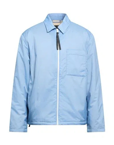Spiewak Man Jacket Sky Blue Size L Nylon