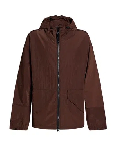Spiewak Man Overcoat & Trench Coat Chocolate Brown Size L Nylon