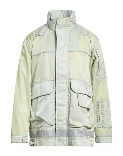 Spiewak Man Overcoat & Trench Coat Light Green Size L Nylon