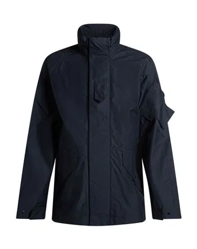 Spiewak Man Overcoat & Trench Coat Midnight Blue Size L Recycled Polyamide