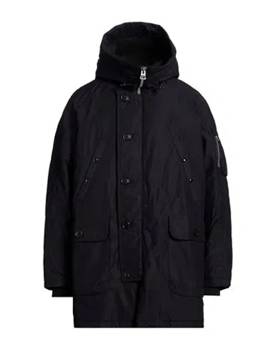 Spiewak Man Puffer Black Size Xxl Polyamide, Cotton