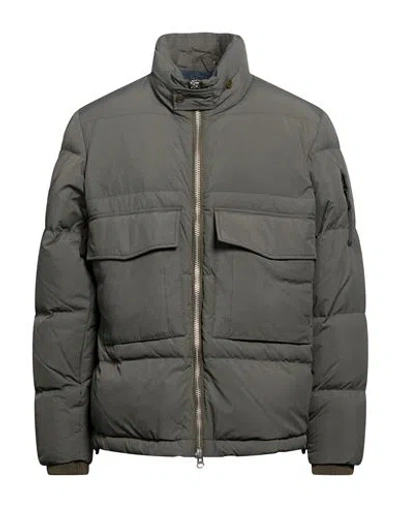 Spiewak Man Puffer Military Green Size L Polyamide In Gray