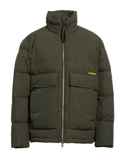 Spiewak Man Puffer Military Green Size L Polyamide