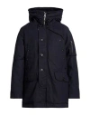 Spiewak Man Puffer Navy Size Xl Cotton, Elastane In Blue