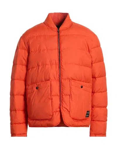 Spiewak Man Puffer Orange Size L Nylon