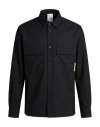 Spiewak Man Shirt Black Size L Polyester, Wool, Elastane In Black