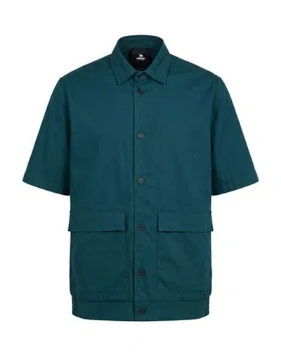 Spiewak Man Shirt Emerald Green Size L Cotton