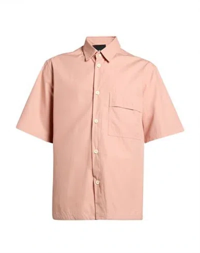 Spiewak Man Shirt Salmon Pink Size L Cotton