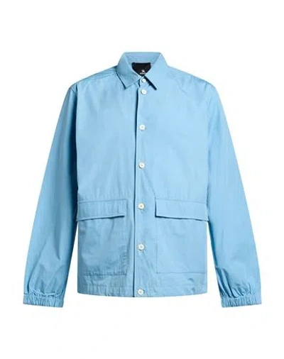 Spiewak Man Shirt Sky Blue Size L Cotton