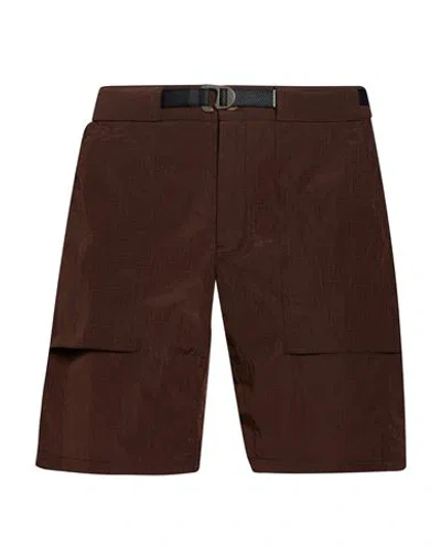 Spiewak Man Shorts & Bermuda Shorts Chocolate Brown Size L Nylon