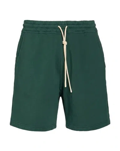 Spiewak Man Shorts & Bermuda Shorts Emerald Green Size S Cotton