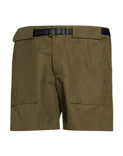 Spiewak Man Shorts & Bermuda Shorts Military Green Size L Cotton In Multi