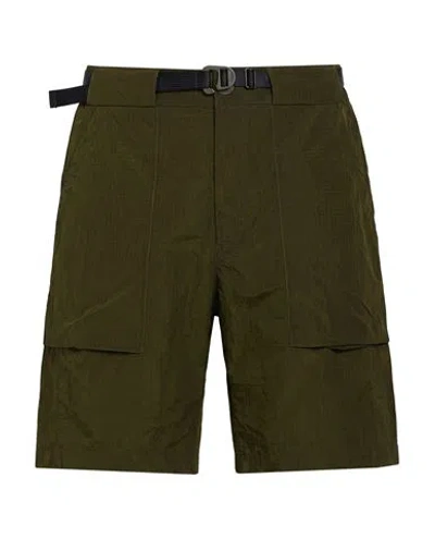 Spiewak Man Shorts & Bermuda Shorts Military Green Size L Nylon