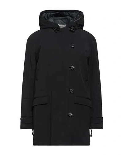 Spiewak Woman Coat Black Size Xs Acrylic, Wool, Polyester