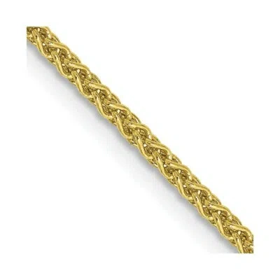 Pre-owned Spiga Real 10kt Yellow Gold 1.7mm  Chain; 16 Inch; Lobster Clasp