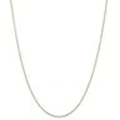Pre-owned Spiga Real 14kt Yellow Gold 24 Inch .85mm Diamond-cut  With Lobster Clasp Chain