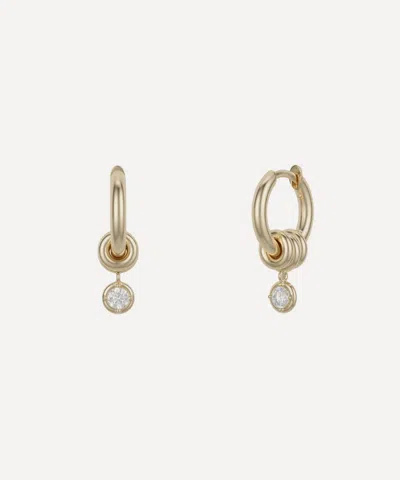 SPINELLI KILCOLLIN SPINELLI KILCOLLIN 18CT GOLD ZAHARA HOOP EARRINGS