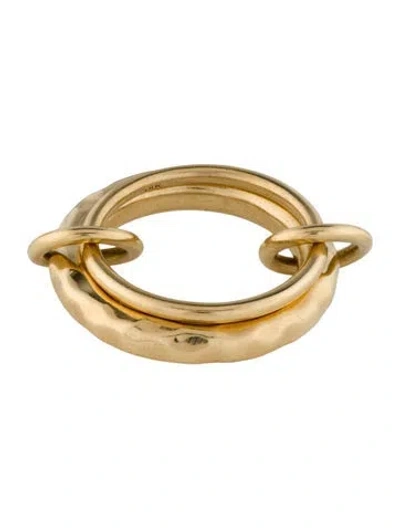 Pre-owned Spinelli Kilcollin 18k Agon Vulcan Band In Multi