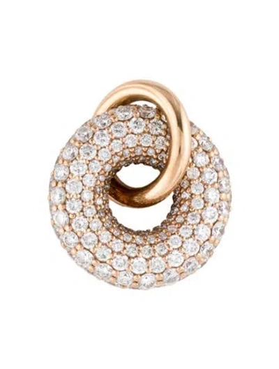 Pre-owned Spinelli Kilcollin 18k Diamond Nebula Pendant In Multi