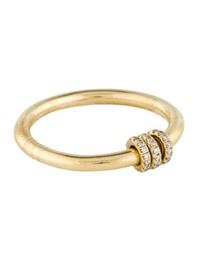 Pre-owned Spinelli Kilcollin 18k Diamond Sirius Band In Multi
