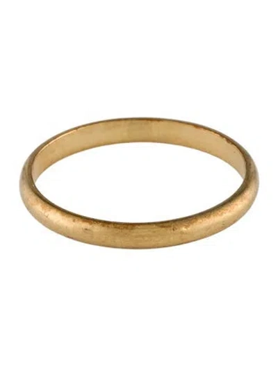 Pre-owned Spinelli Kilcollin 18k Half Round Band In Multi