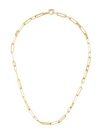 Pre-owned Spinelli Kilcollin 18k Marius Chain Necklace, 16" In Multicolor