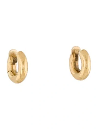 Pre-owned Spinelli Kilcollin 18k Mini Macro Hoop Earrings In Multi