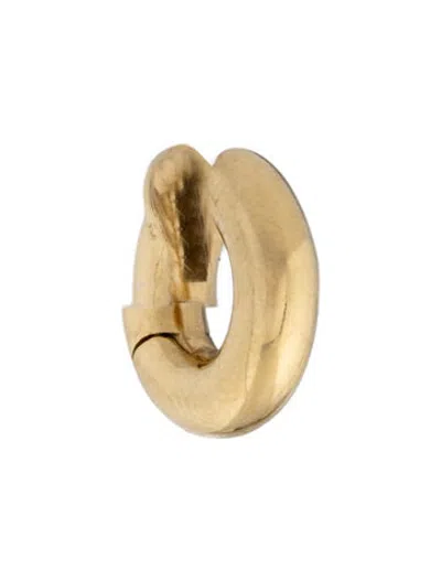 Pre-owned Spinelli Kilcollin 18k Mini Macro Hoop, Single Earring In Multicolor