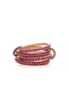 Spinelli Kilcollin 18k Rose Gold Delphinus Rouge Petite Pink Sapphire Ring