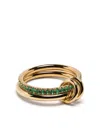 Spinelli Kilcollin 18k Yellow Gold Ceres Emerald Ring In Green
