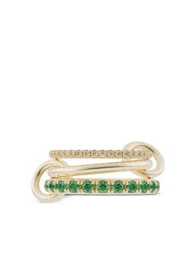SPINELLI KILCOLLIN 18K YELLOW GOLD EMERALD RING