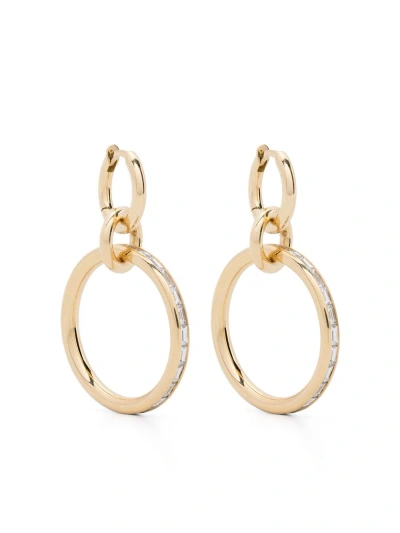 Spinelli Kilcollin 18kt Yellow Gold Taryn Diamond Hoop Earrings