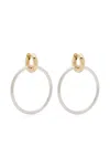 Spinelli Kilcollin 18kt Yellow Gold Vermeil And Sterling Silver Linked Ring In Silver