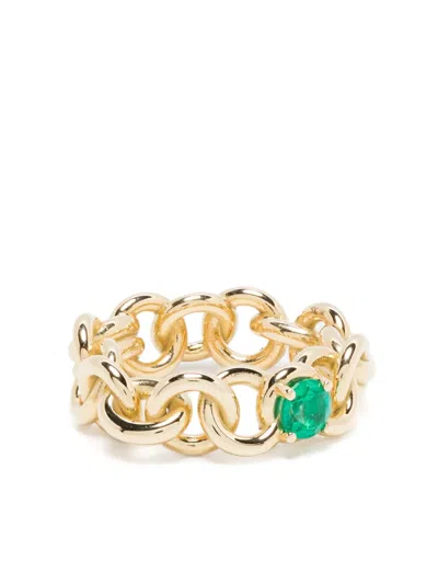 Spinelli Kilcollin Large Fused Serpens Ring In Gold