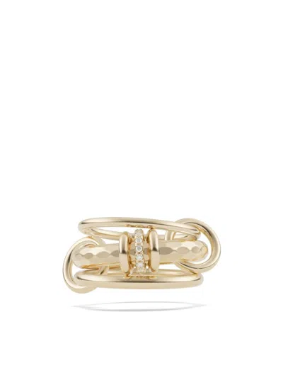 Spinelli Kilcollin 18kt Yellow Gold Gemini Vulcan Diamond Ring