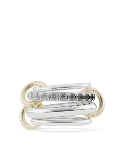 SPINELLI KILCOLLIN 18KT YELLOW GOLD JANSSEN DIAMOND RING