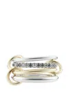 Spinelli Kilcollin 18kt Yellow Gold Nimbus Grey Diamond Ring In Metallic