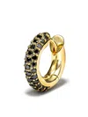 Spinelli Kilcollin 18k Yellow Gold Black Diamond Huggie Earring In Gold