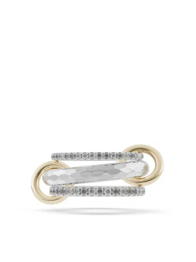 Spinelli Kilcollin 18kt Yellow Gold Theo Vulcan Diamond Ring In 银色