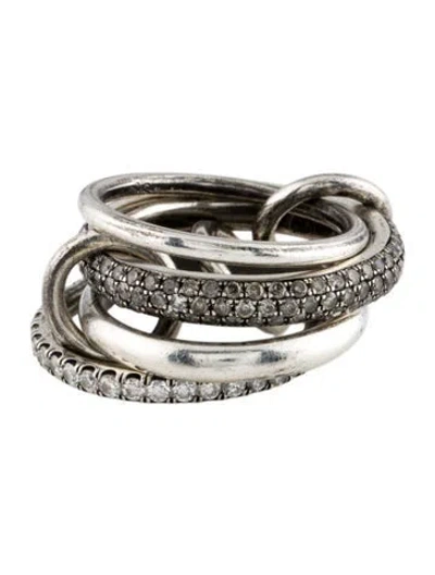 Pre-owned Spinelli Kilcollin 2.10ctw Diamond Vera Rolling Ring In Multi