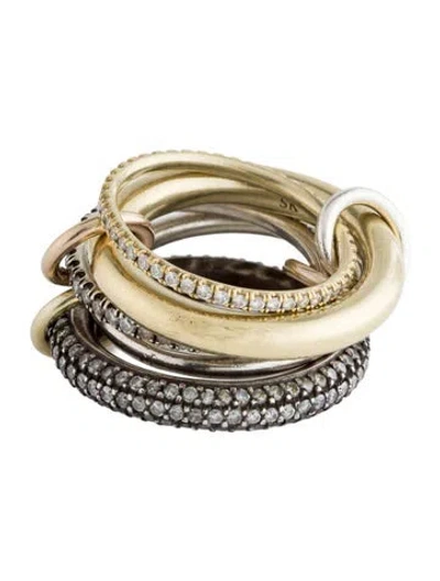 Pre-owned Spinelli Kilcollin 2.56ctw Diamond Leo Mx Ring In Multi